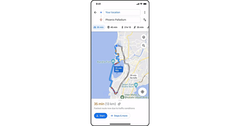 Google Map 7 Apr