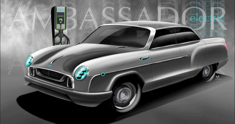 Electric Version Of Ambassador Car