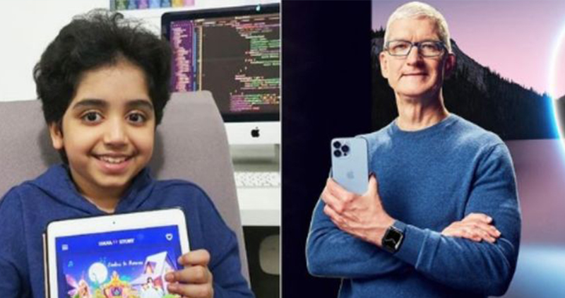 9 Year Old Indian Girl Made Ios App