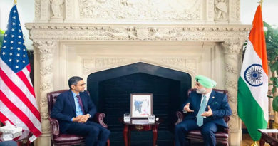 Sundar Pichai Reached The Indian Embassy In America