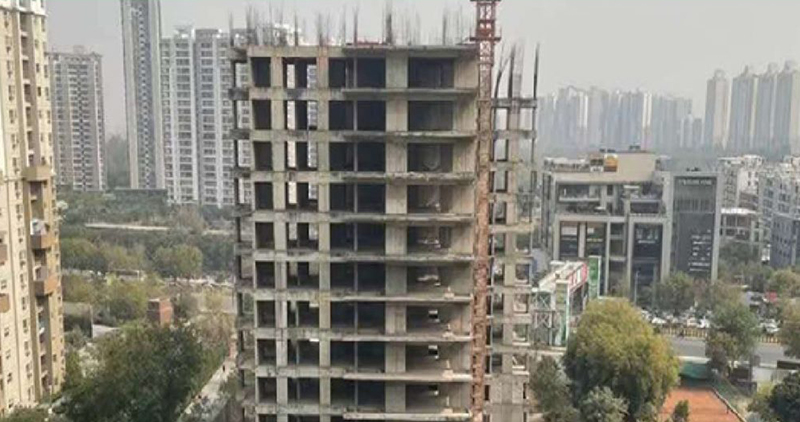 Noida Authority Seals 13 Storey Building Of Cloud 9