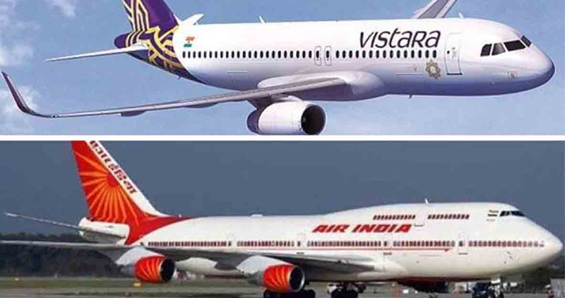Air India Has Entered Into An Interline Partnership With Vistara Airlines