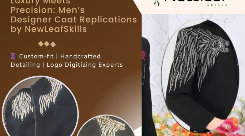 Luxury Meets Precision Mens Designer Coat Replications by NewLeafSkills 1