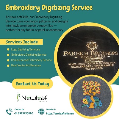 Embroidery Digitizing Service