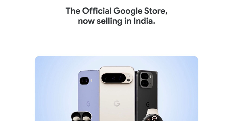 Google Launched Its Official Online Store In India
