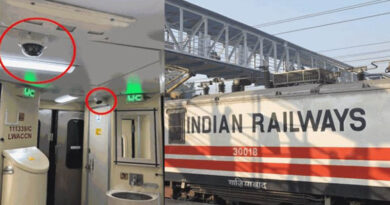 Railways will install CCTV cameras in all 74 thousand coaches