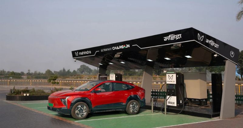 Mahindra Launches Ultra Fast Charging Network for Electric Vehicles