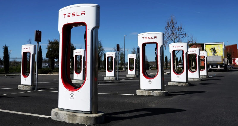Tesla Opens First Supercharger Station in Gurugram
