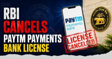 RBI Cancels Paytm Payments Bank License