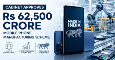 Government to Launch ₹62500 Crore Scheme to Boost Mobile Phone Manufacturing