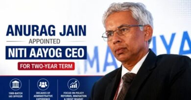 NITI Aayog Gets New Leadership; Madhya Pradesh Cadre IAS Officer Anurag Jain Appointed as New CEO NITI Aayog Gets New Leadership; Madhya Pradesh Cadre IAS Officer Anurag Jain Appointed as New CEO