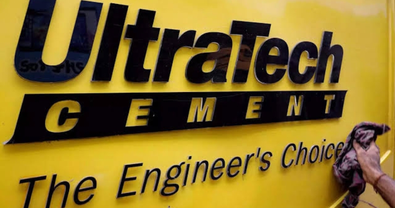 A block deal has been launched for UltraTech Cement