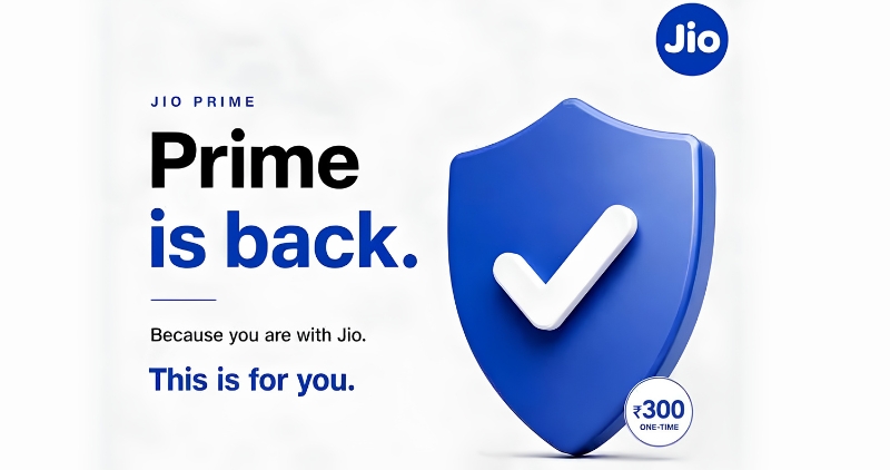 Jio Relaunches Prime with a 1 Year Price Guarantee