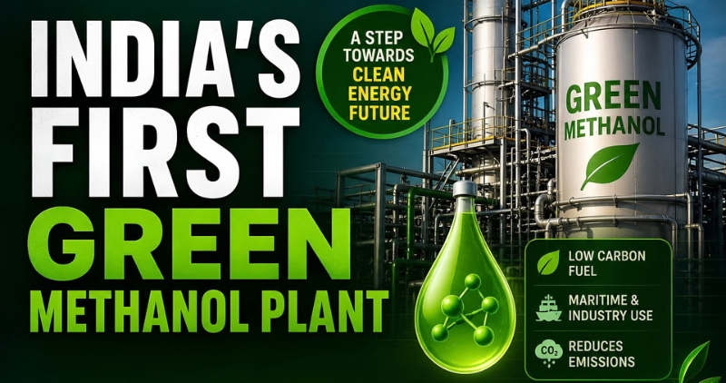 India to Host Countrys First Port Based E Methanol Plant