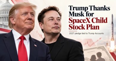 President Trump thanks Elon Musk